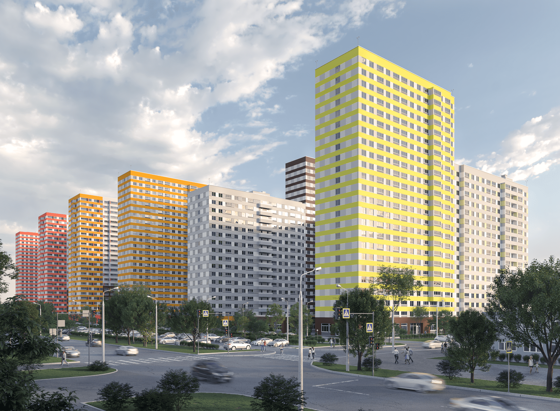 1-комнатная квартира, 44.12 кв.м, ЖК Осенний лист, изображение-2